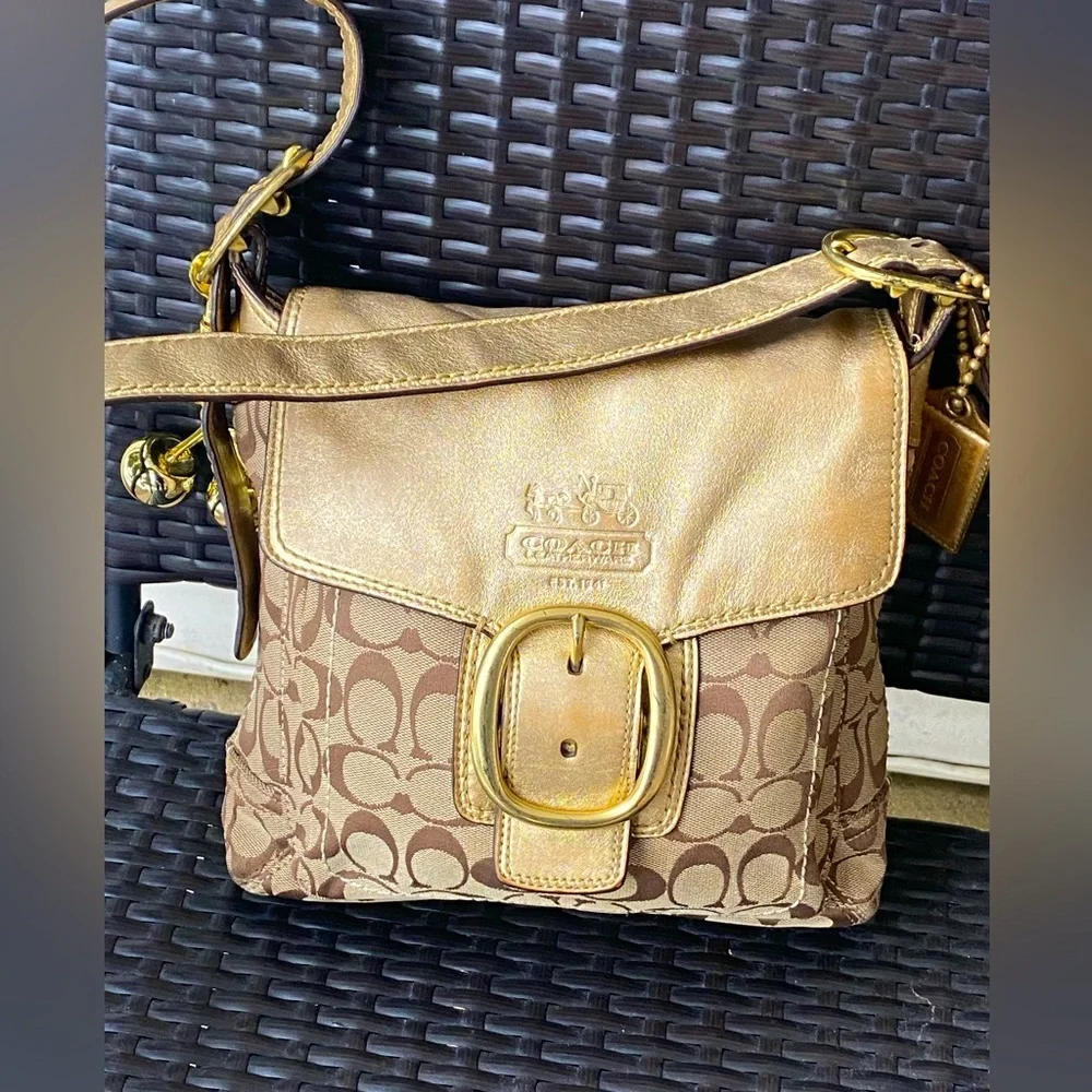 Coach Bleeker Handbag and Matching Wallet
